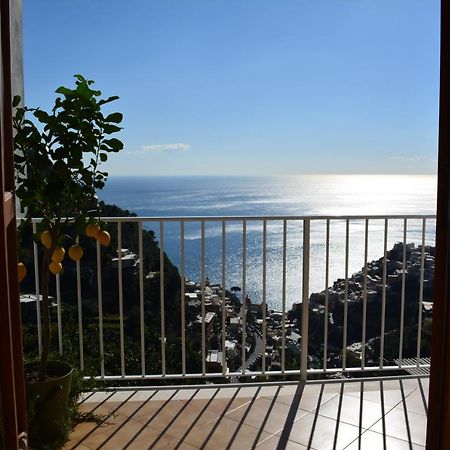 Casa Rossia Breathtaking Sea View Apartment In Позитано Экстерьер фото